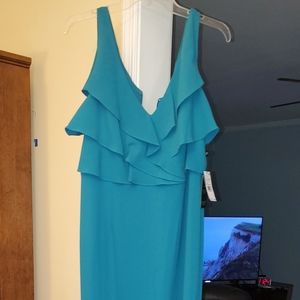 Adrianna Papell Teal size 16 dress